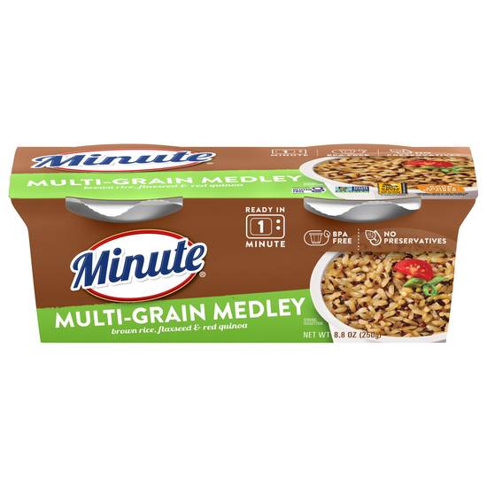 Minute Multi-Grain Medley Rice Red Quinoa & Chia Seed (2 x 4.4 oz)