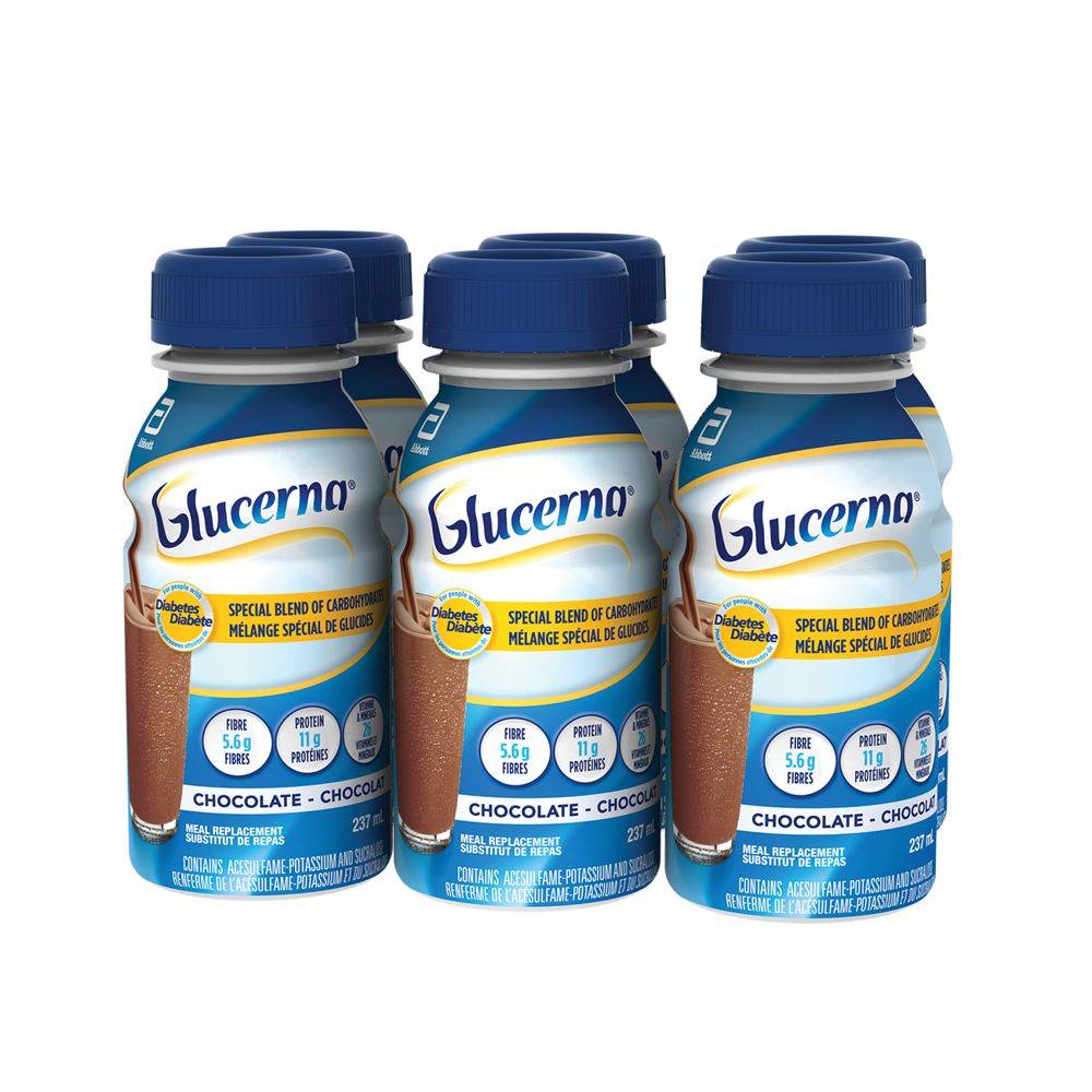 Glucerna Shake, Chocolate (6 ct, 237 ml)