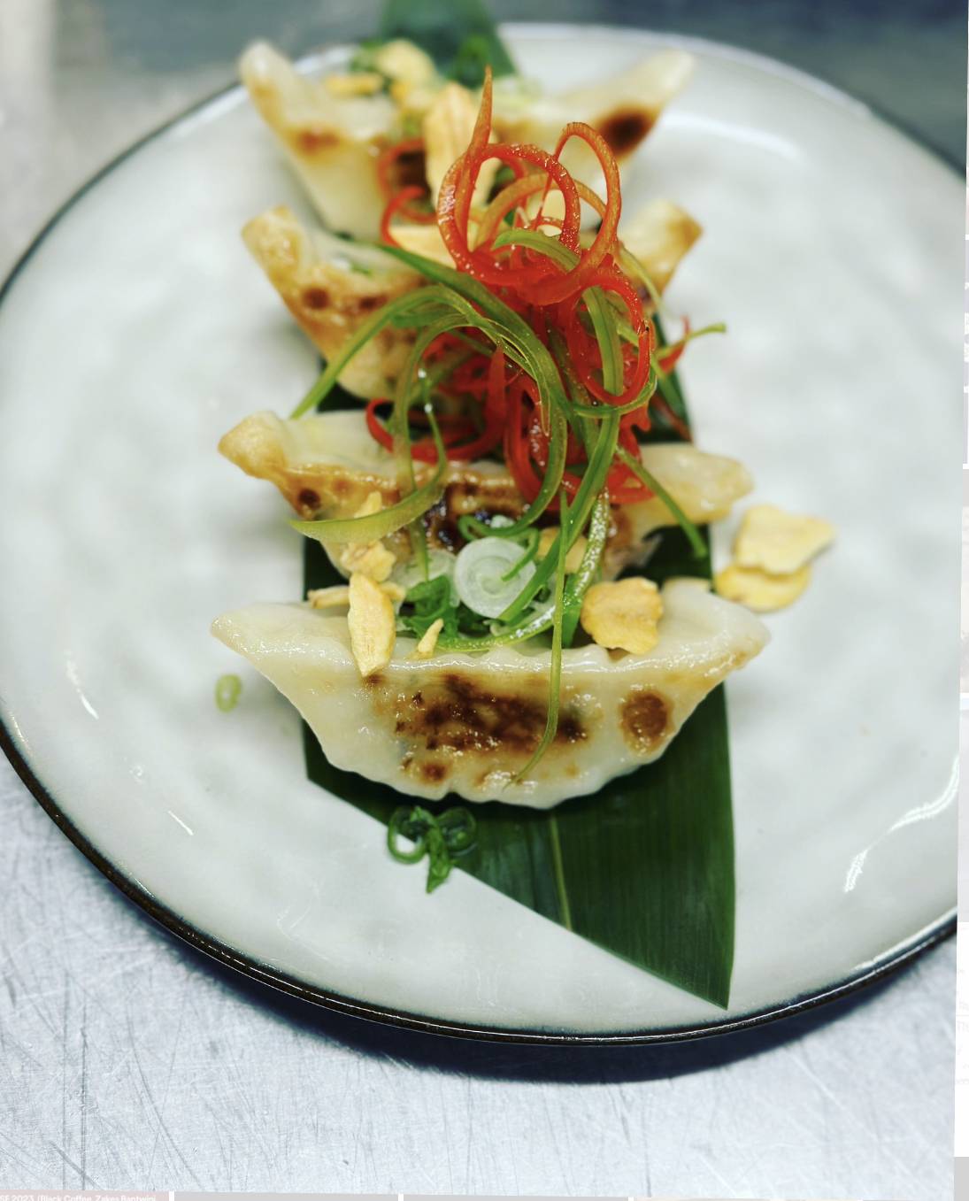 Gyoza, légumes
