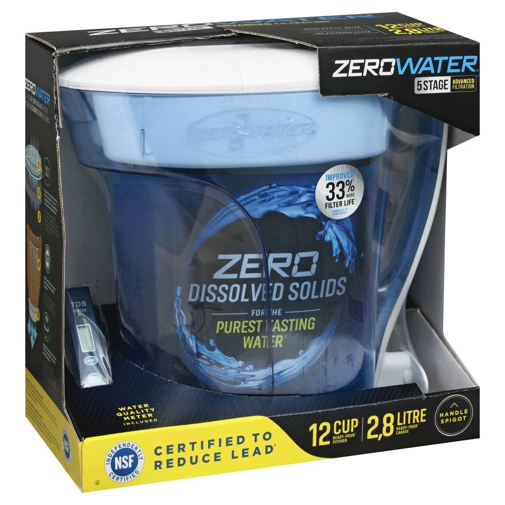 Zerowater Zero Dissolved Solids For Purest Tasting Water