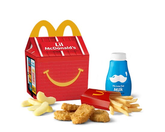 4 pc. Chicken McNugget® Happy Meal®