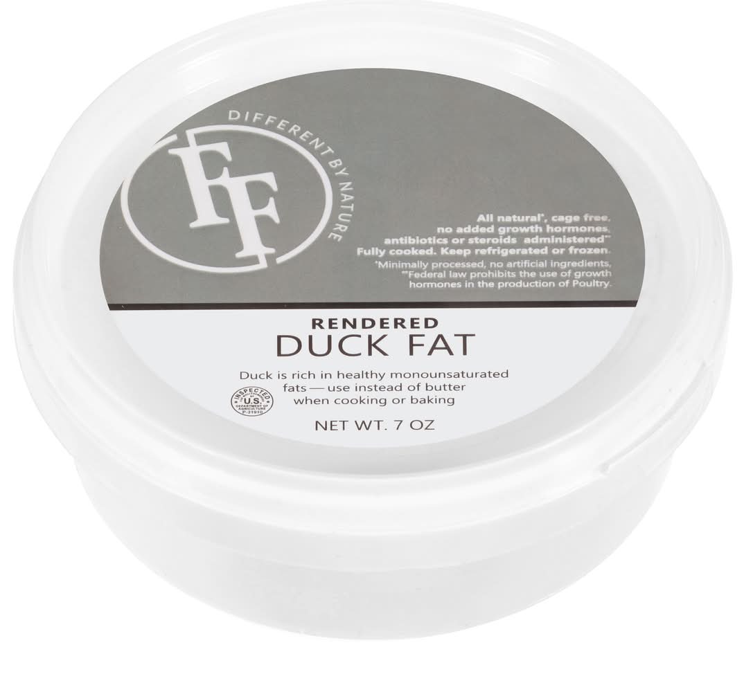 Fossil Farms Rendered Duck Fat (7 oz)