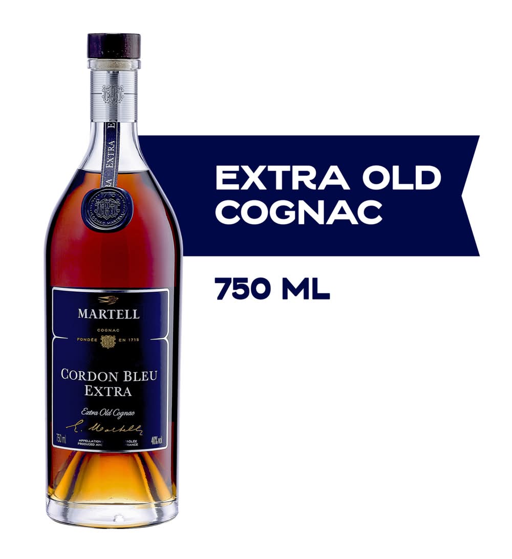 Martell Cordon Bleu Extra Old Cognac - Delivery in Under an Hour