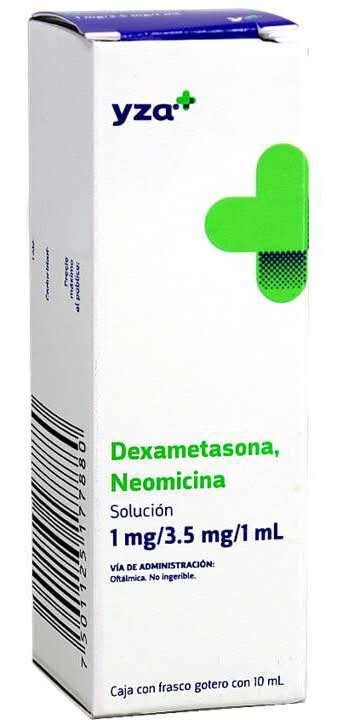 YZA DEXAMETA/NEOMICIN SOLUCION OFT 10ML