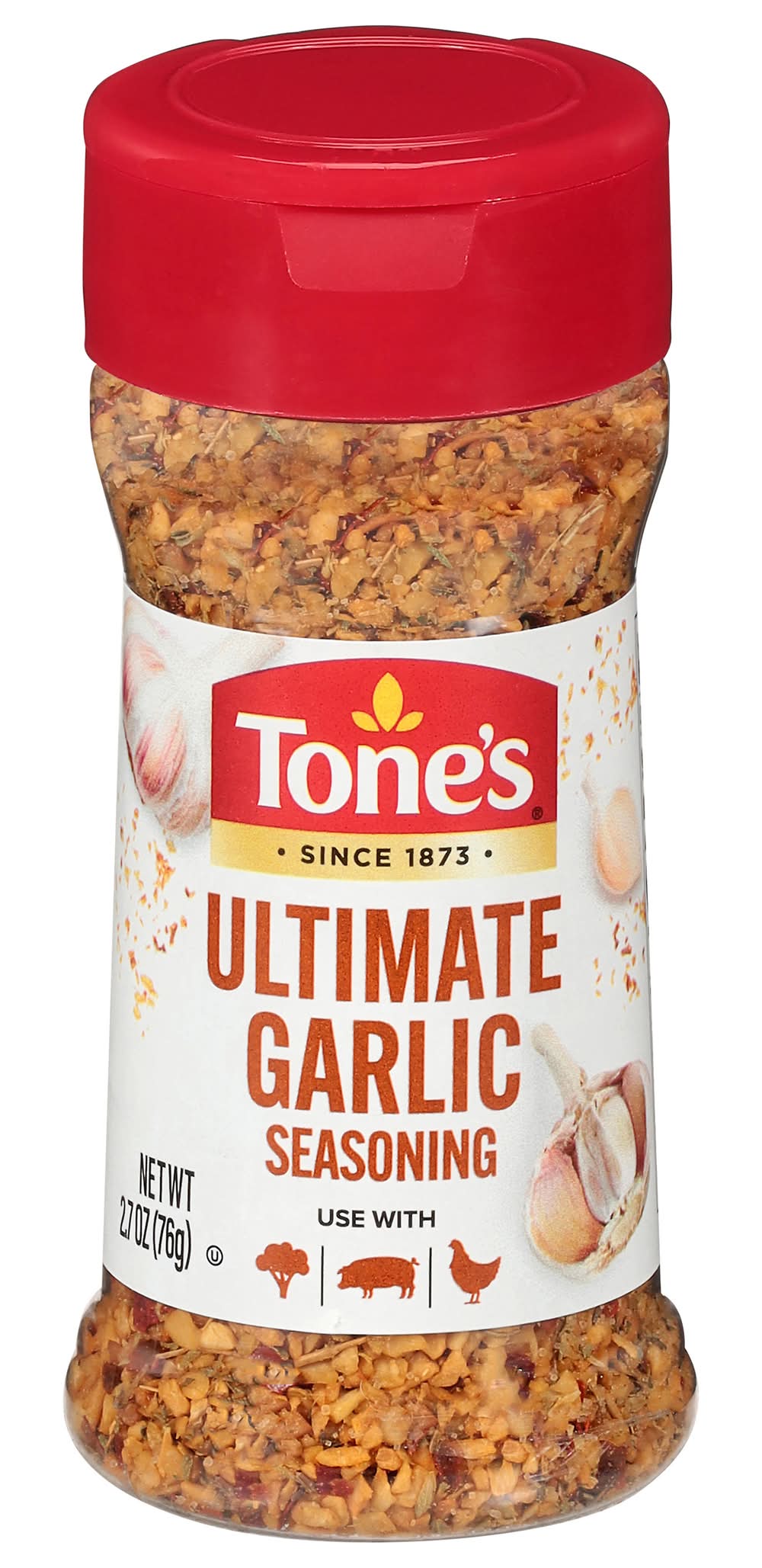 Tone's Seasoning, Ultimate Garlic (2.7 oz)