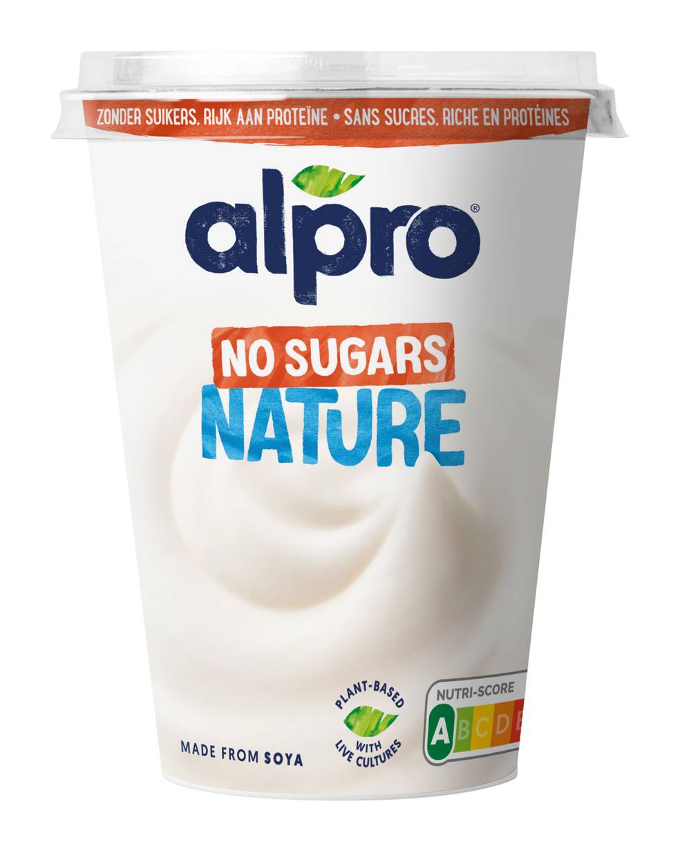 Alpro - Végétal soja nature sans sucres (500g)