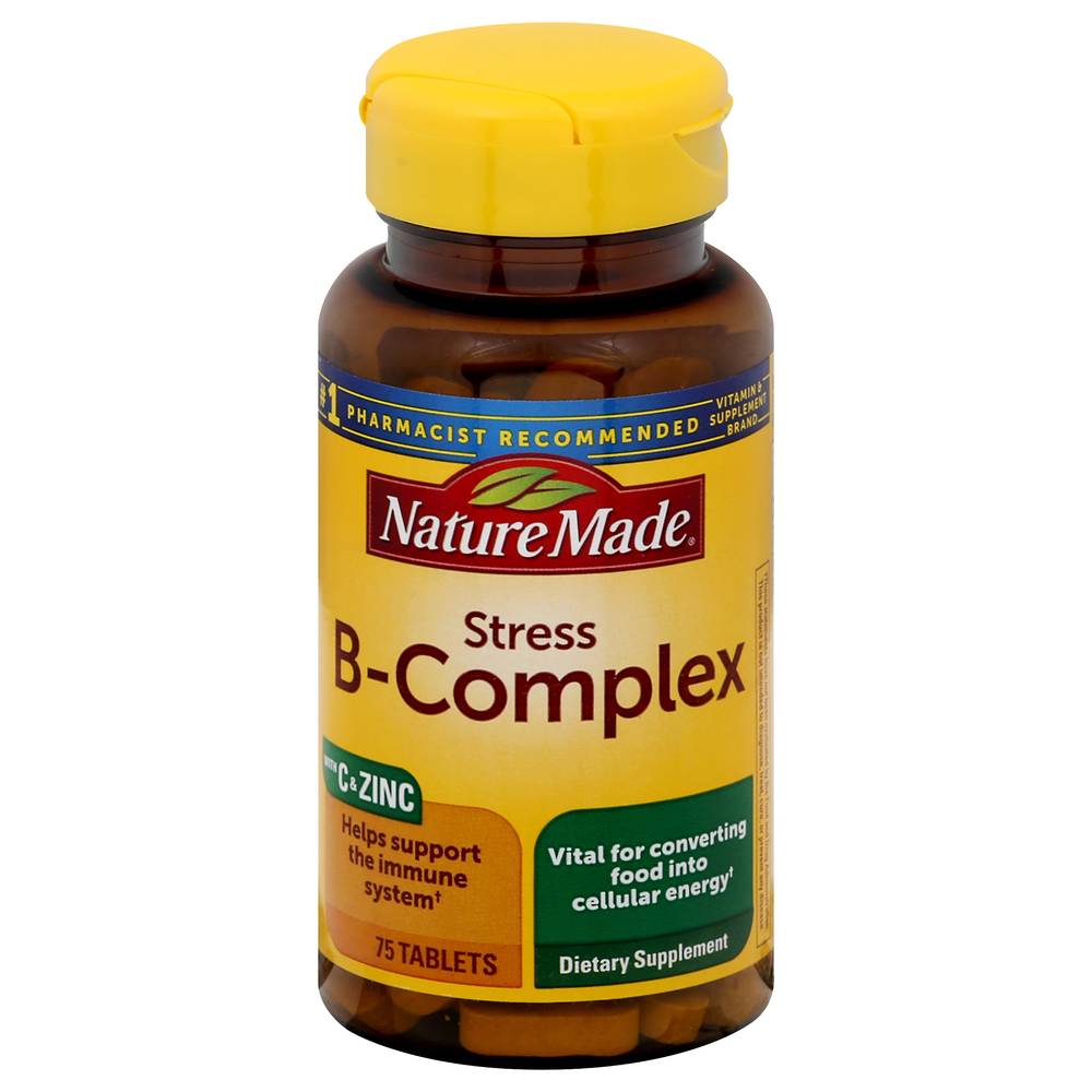 Nature Made B-Complex Stress Tablets (75 ct)