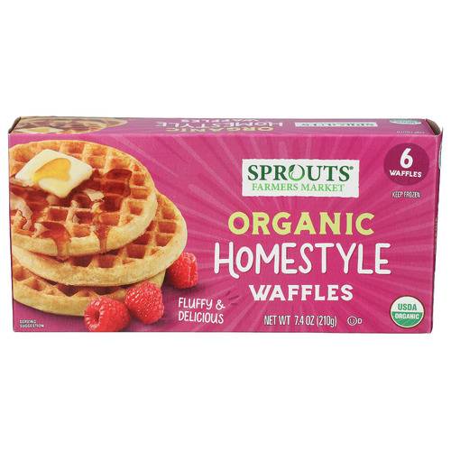 Sprouts Organic Homestyle Waffles