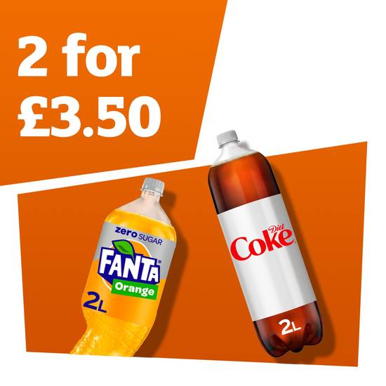 Soft Drinks 2 for £3.50