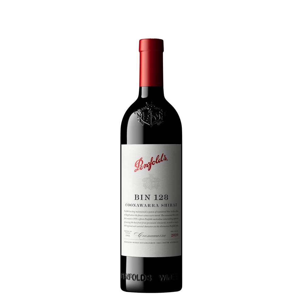 Penfolds Bin 128 Coonawarra Shiraz Wine 2020 750mL