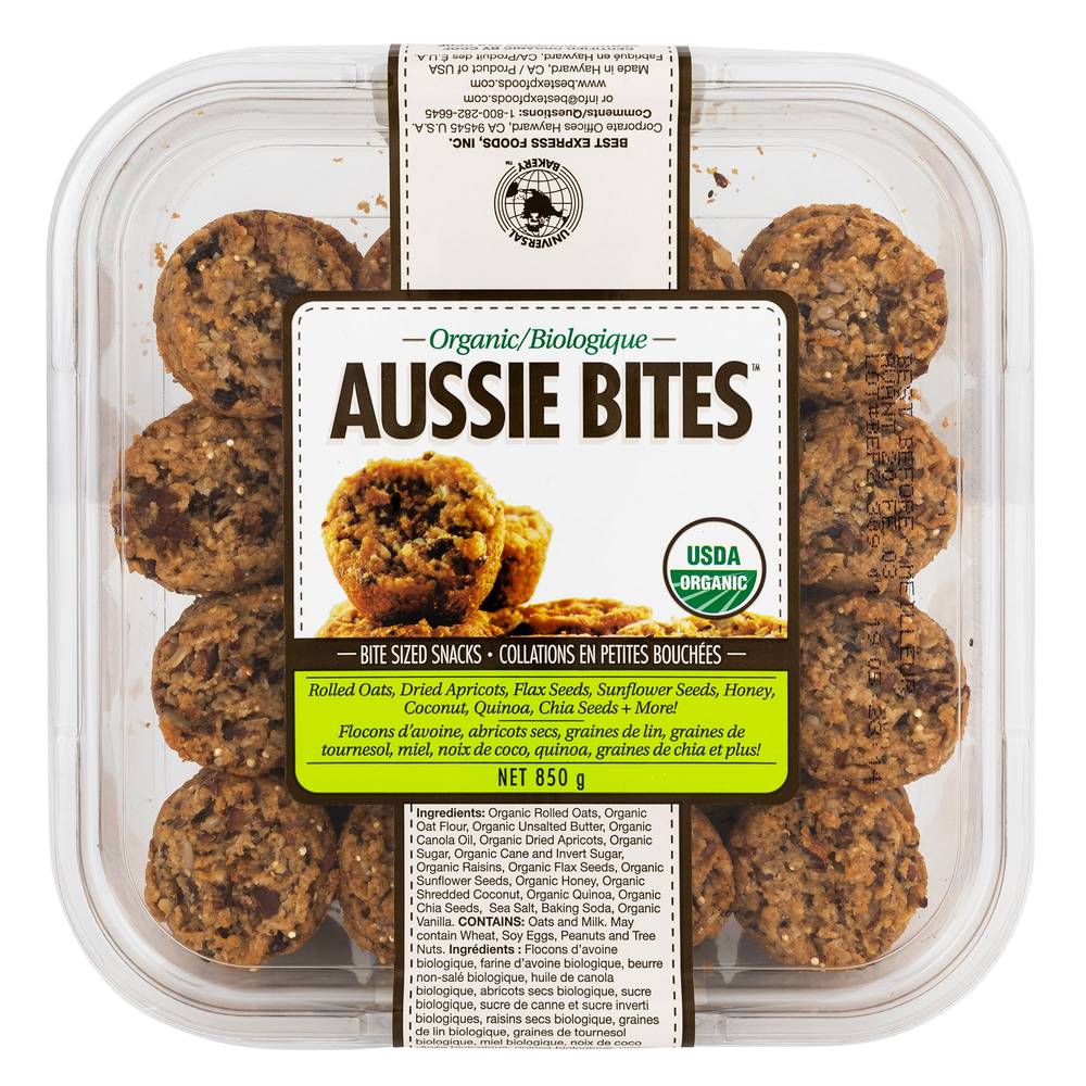 Universal Bakery Organic Aussie Bites, 32-Count