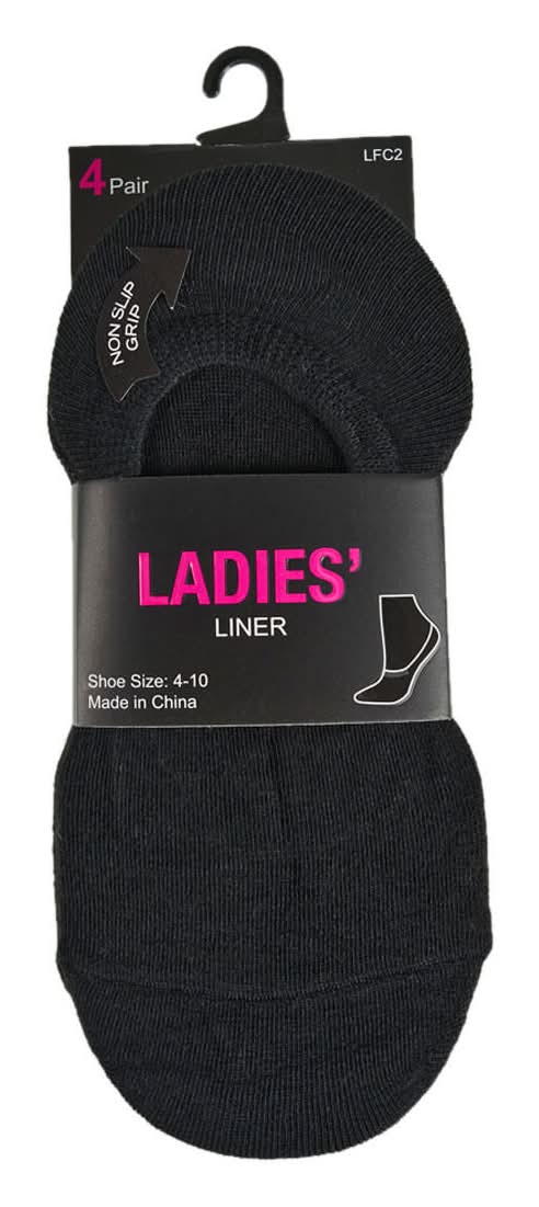 Sneaker Liner, Women, 4-10, Assorted (5 ct)