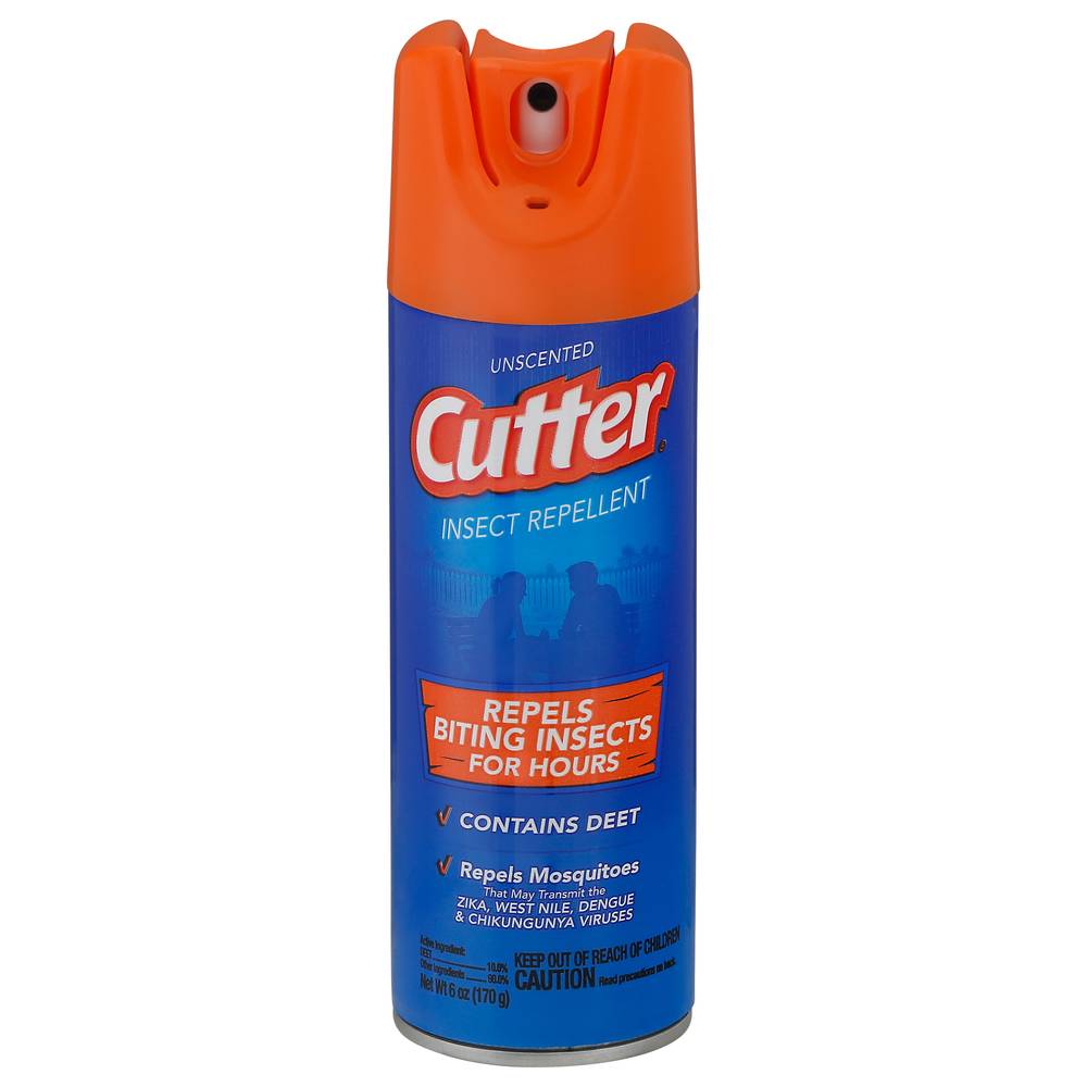 Cutter Unscented Insect Repellent (6 oz)