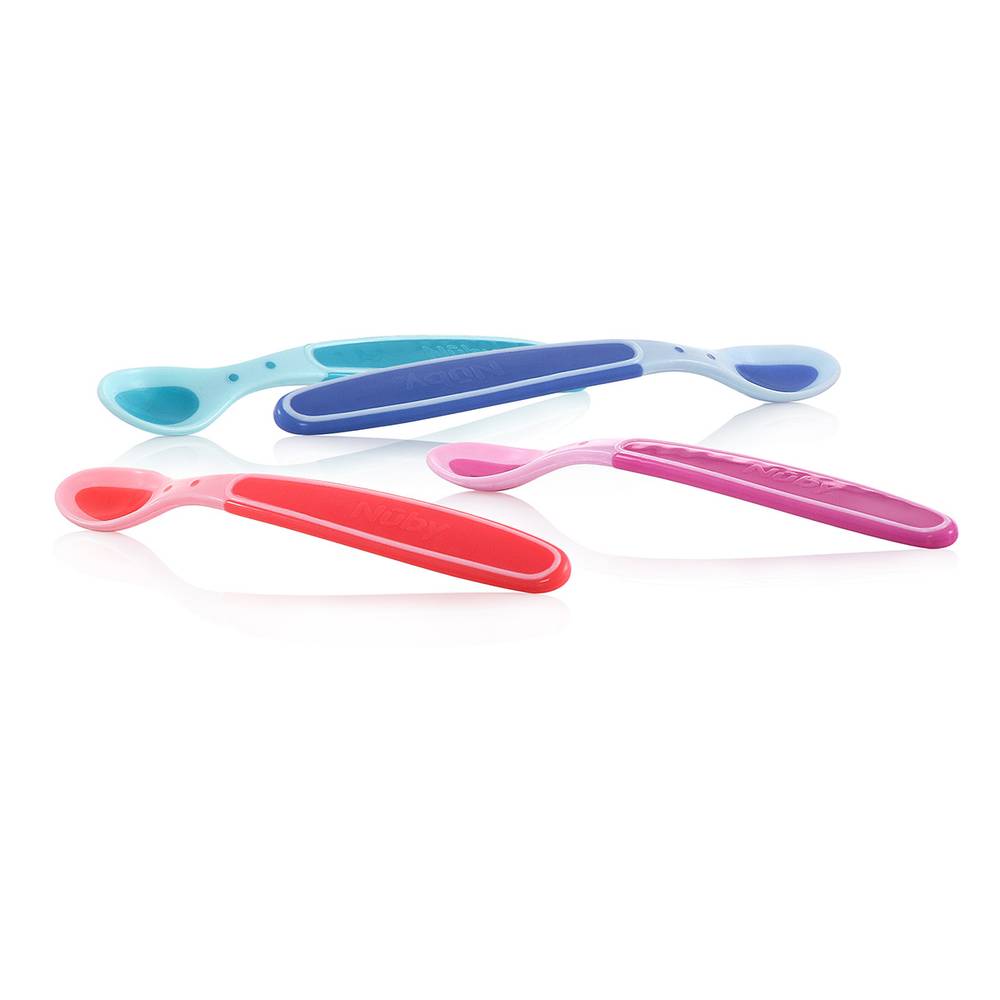 Nuby · Cucharas plastico