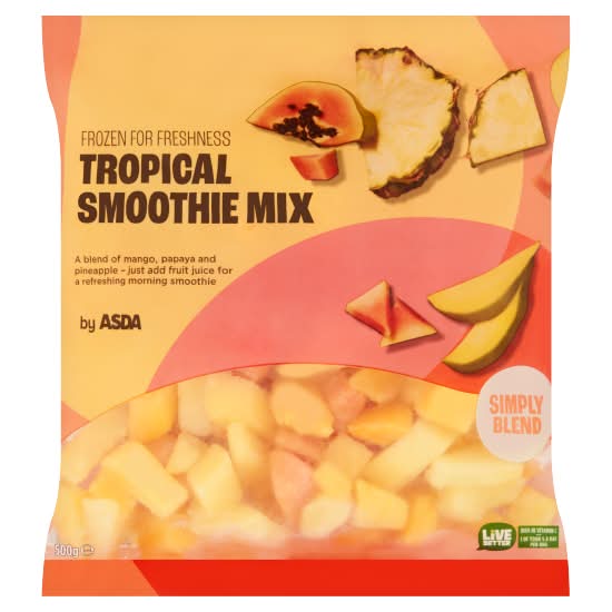 ASDA Tropical Smoothie Mix (500g)
