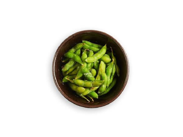 edamame with salt (vg)