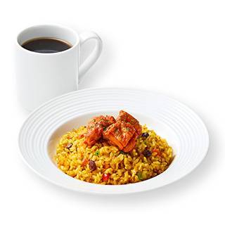 ドライカレーセット～ごろっとタンドリーチキン～ Curry Pilaf Rice Set  ~Chunky Tandoori Chicken~