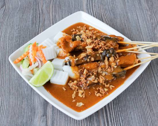 Sate Vegan (Javanese style)