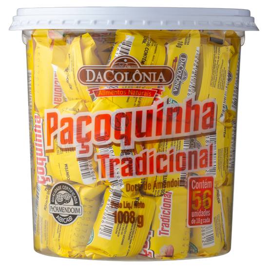 Dacolônia paçoca tradicional (1,008kg)