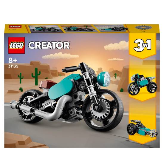 Lego Creator 3 in 1 Vintage Motorcycle Set 31135