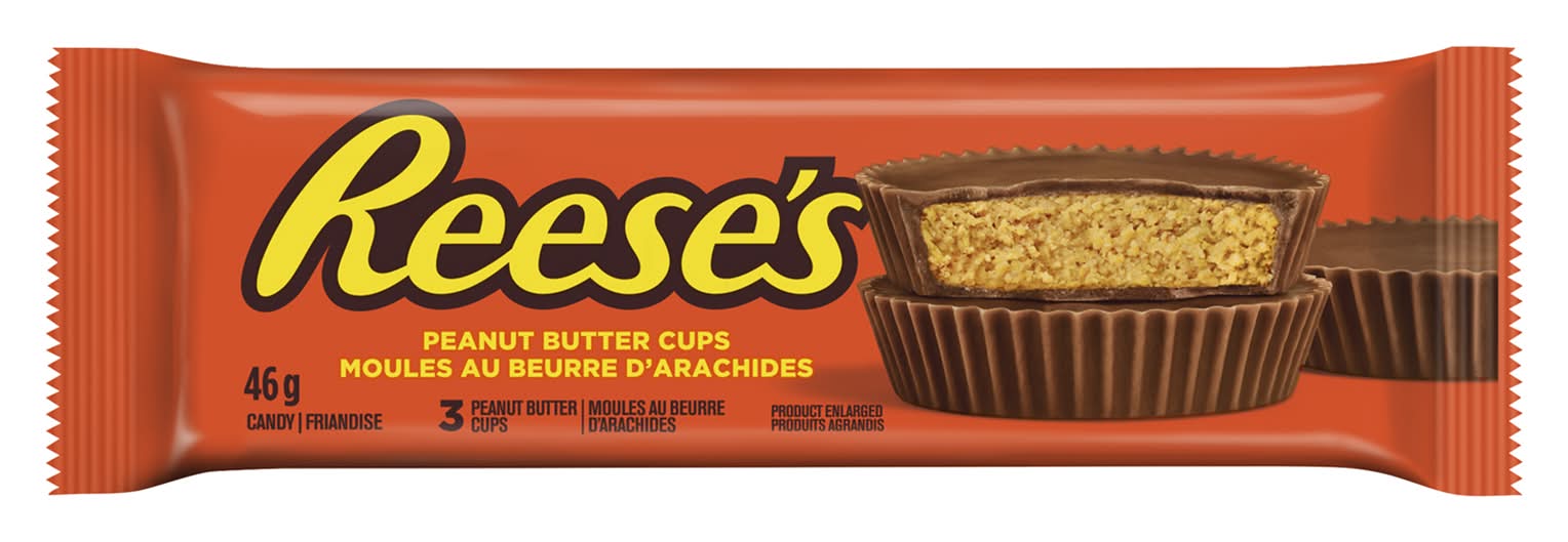 Reese's Cups Candy, Peanut Butter (46 g, 3 ct)