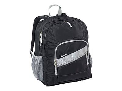 L.L.Bean Deluxe Book Pack Backpack, Black (0TXT901000)