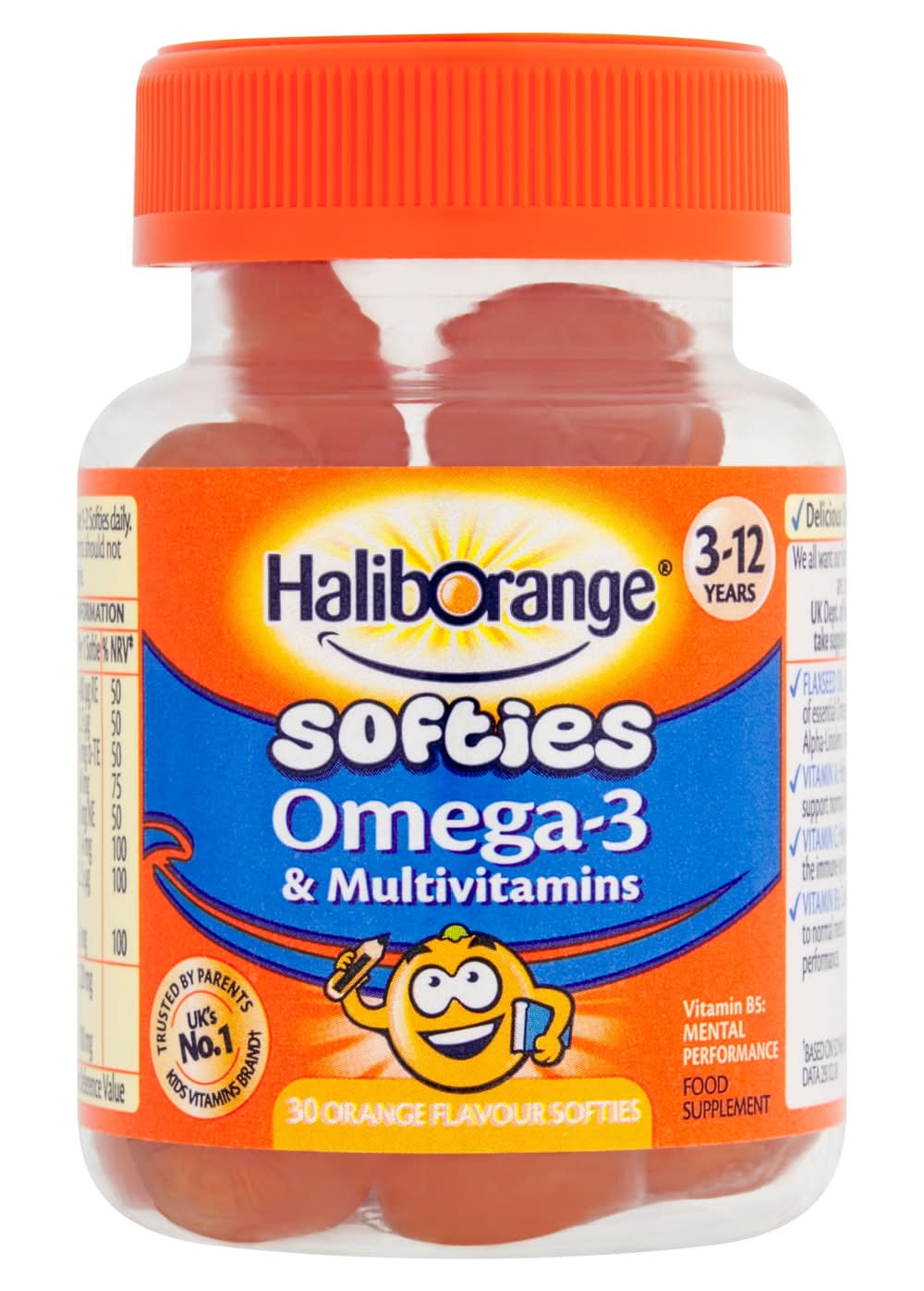 Haliborange Omega 3 Orange Softies 30 pack