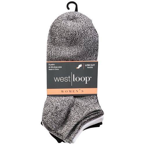 West Loop Women's Low Cut Socks - 3.0 pr