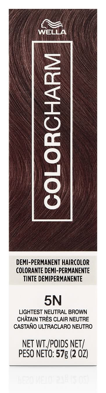 Wella Demi Permanent Cream Hair Color, 5N Lightest Neutral Brown (2 oz)