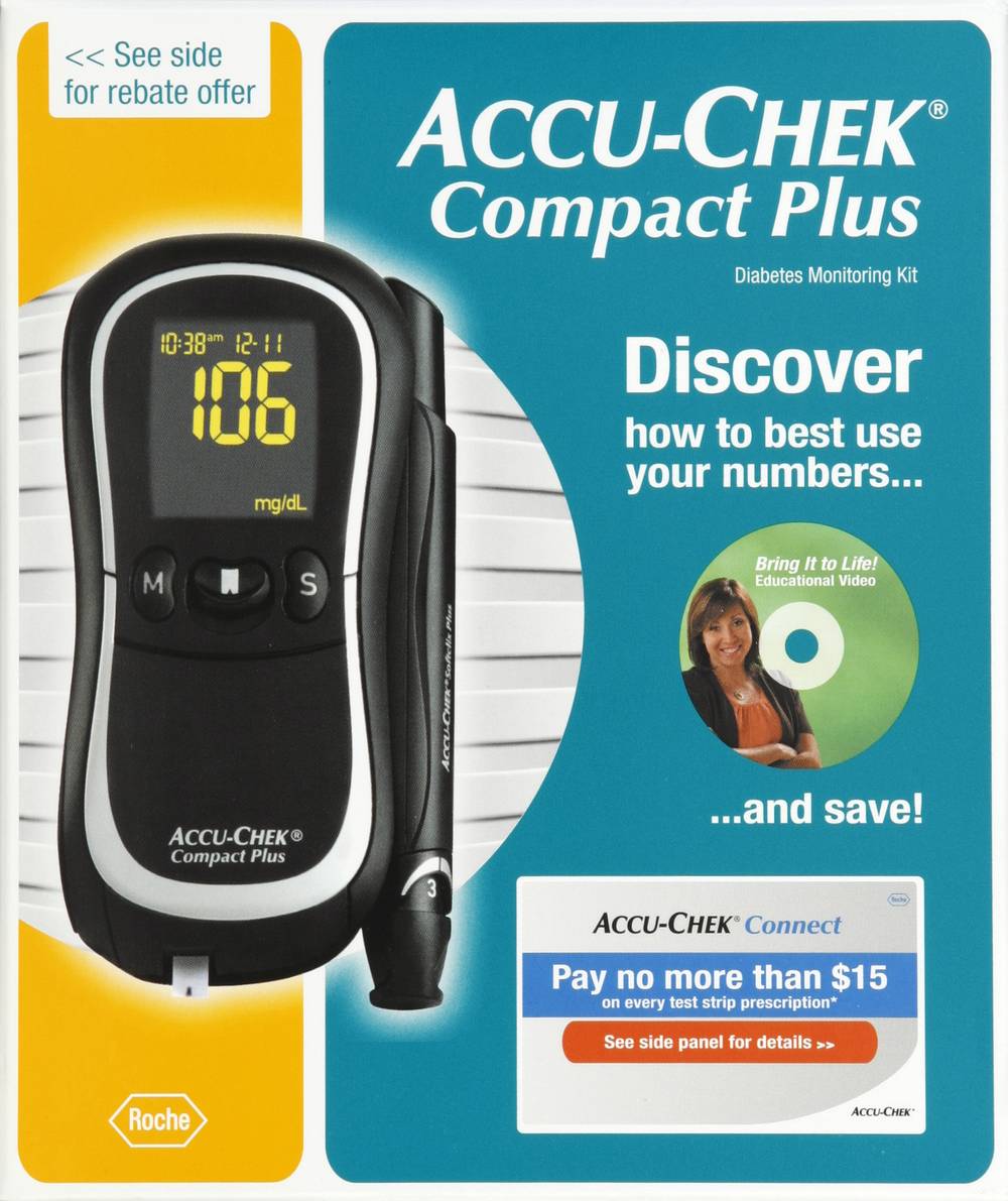 Accu Chek Compact Plus Blood Glucose Monitoring System