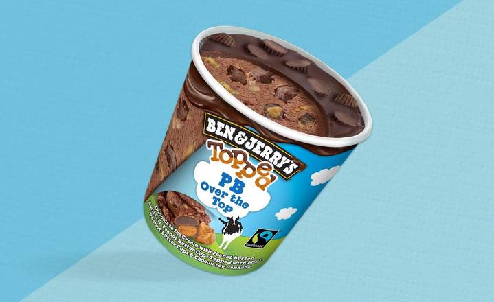Ben & Jerry's Topped Peanut Butter Ice Cream 458ml