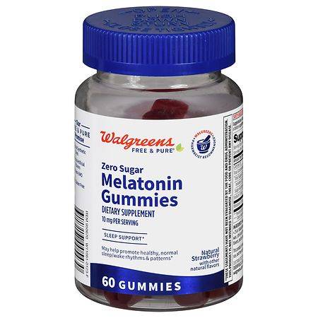 Walgreens Melatonin Gummies (strawberry)