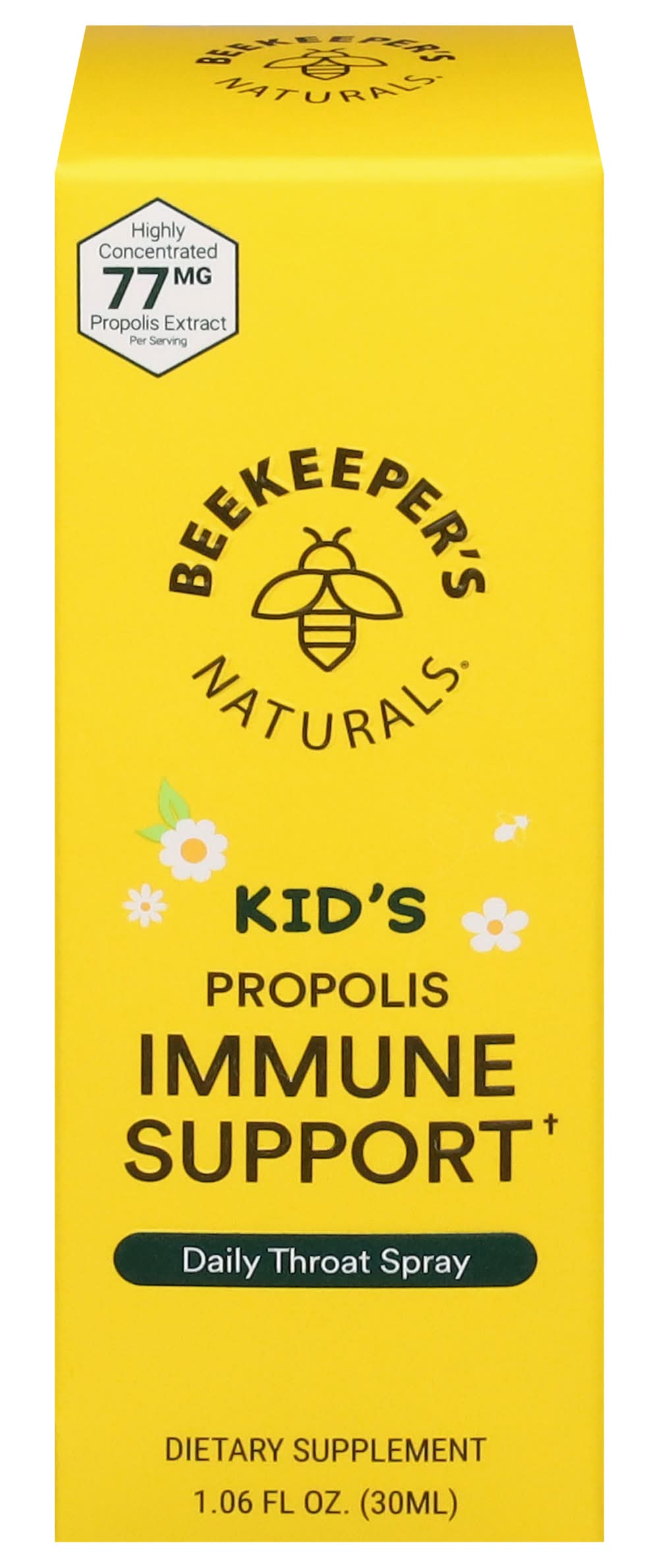 Beekeeper's Naturals Kid's Propolis Immune Support Throat Spray (1.06 fl oz)