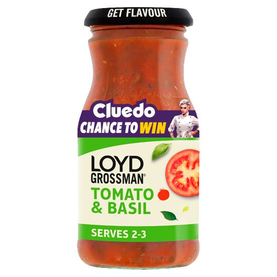 Loyd Grossman Tomato-Basil, Sauce (350g)