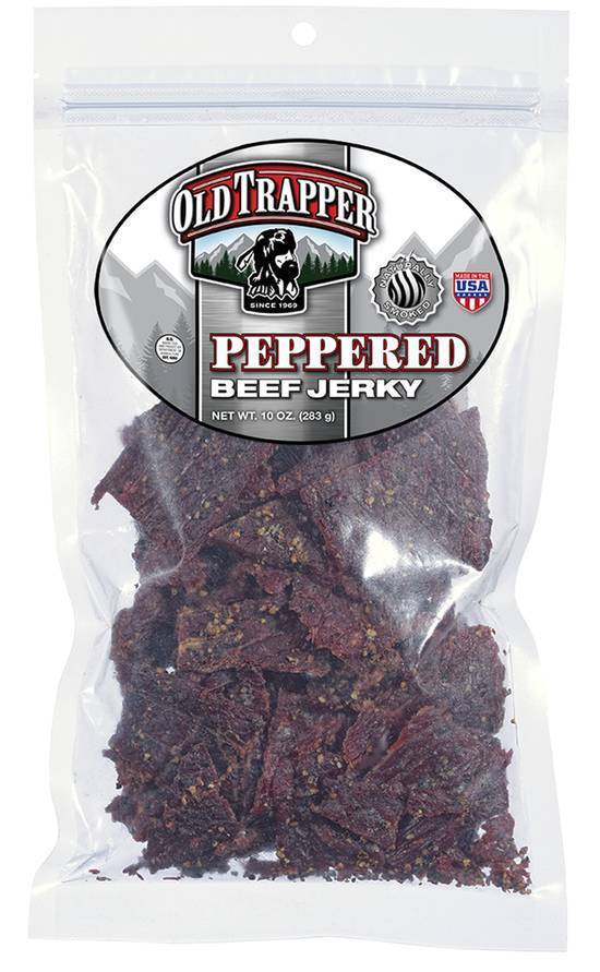 Old Trapper Beef Jerky Peppered (10 oz)