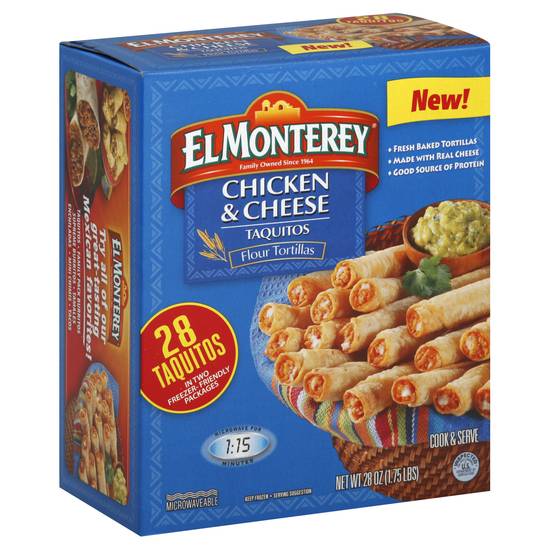 El Monterey Chicken Cheese & Taquitos