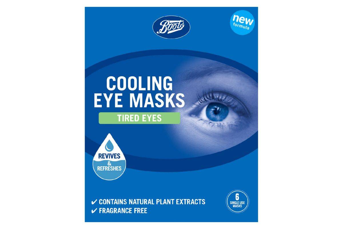 Boots Cooling Eye Mask- Tired Eyes 6s