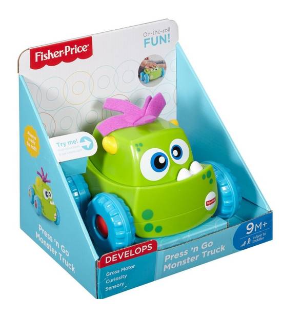 Fisher-Price monstruo presiona y persigue