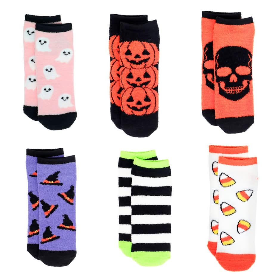 Women's Halloween Printed Low Cut Socks
