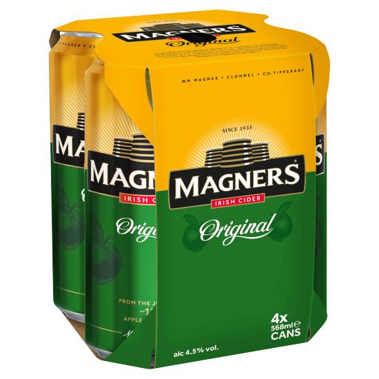Magners Irish Cider Original (4 ct, 568 ml)