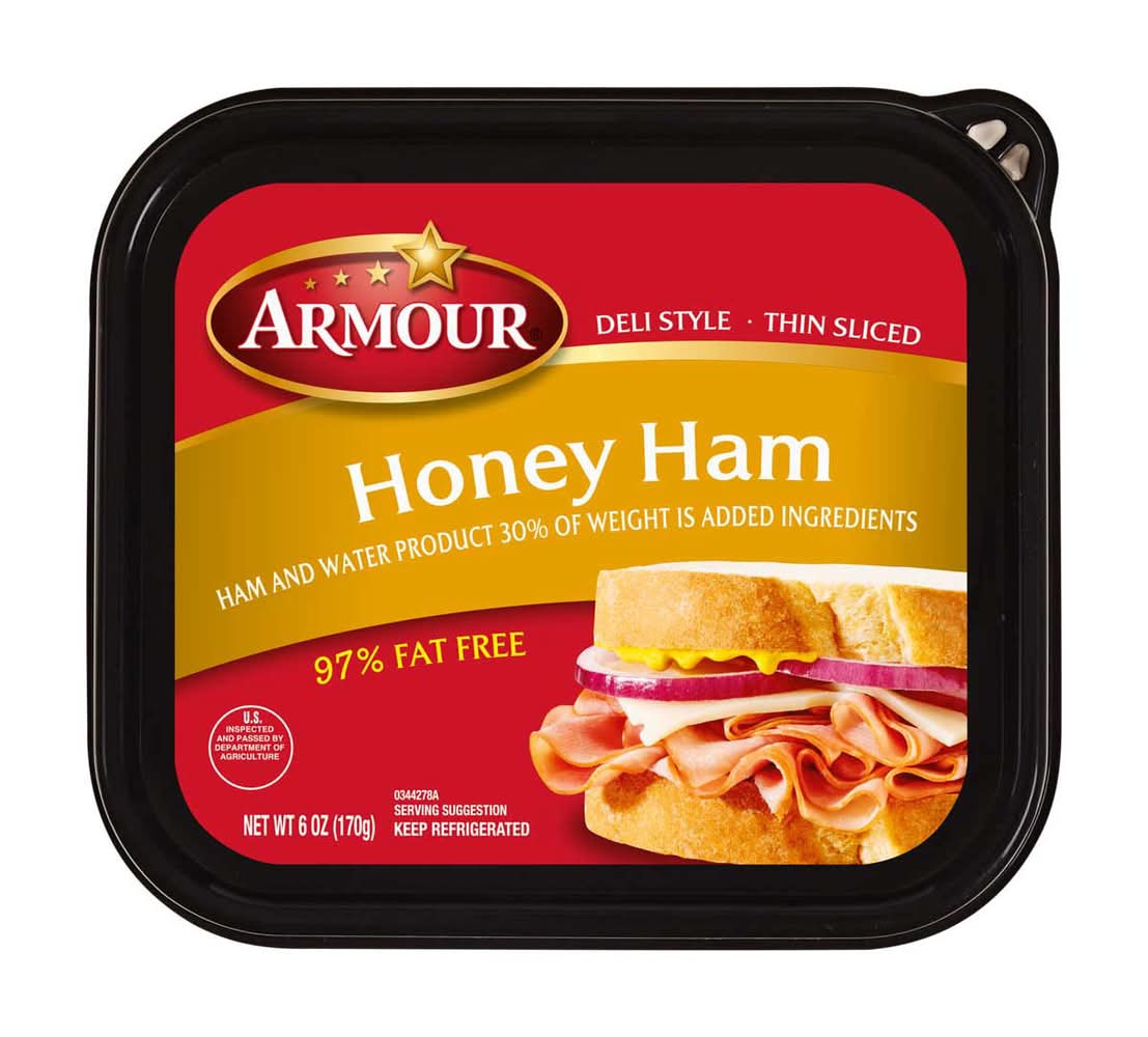 Armour Honey Ham Lunchmeat 6 Oz