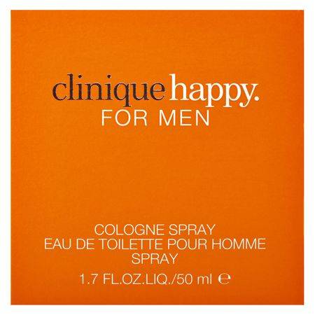 Clinique Happy For Men Cool Crisp a Hint Of Citrus a Refreshing Cologne Spray