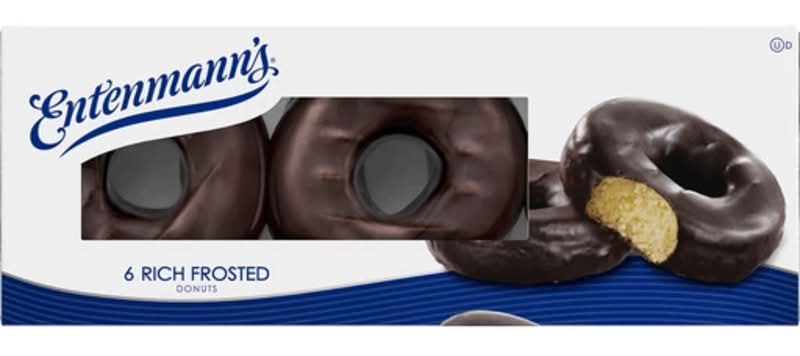 Entenmann's Rich Frosted Donuts 6-Count