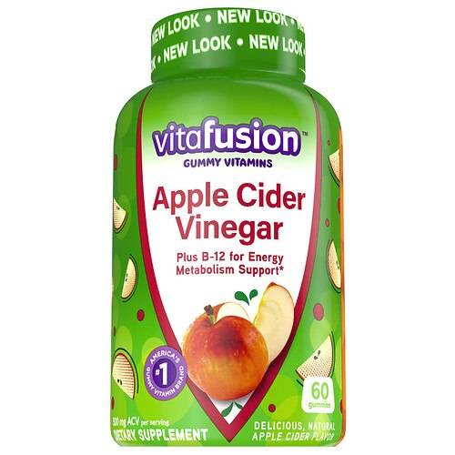 Vitafusion Apple Cider Vinegar - 60.0 ea