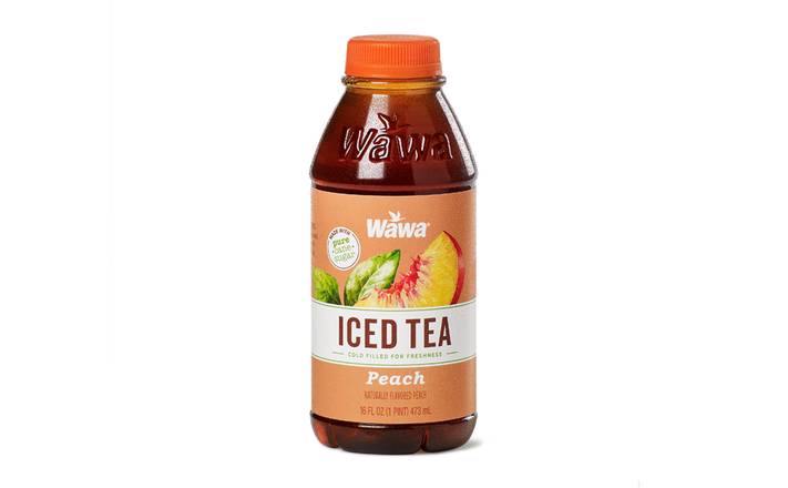 Wawa Peach Tea, 16 oz