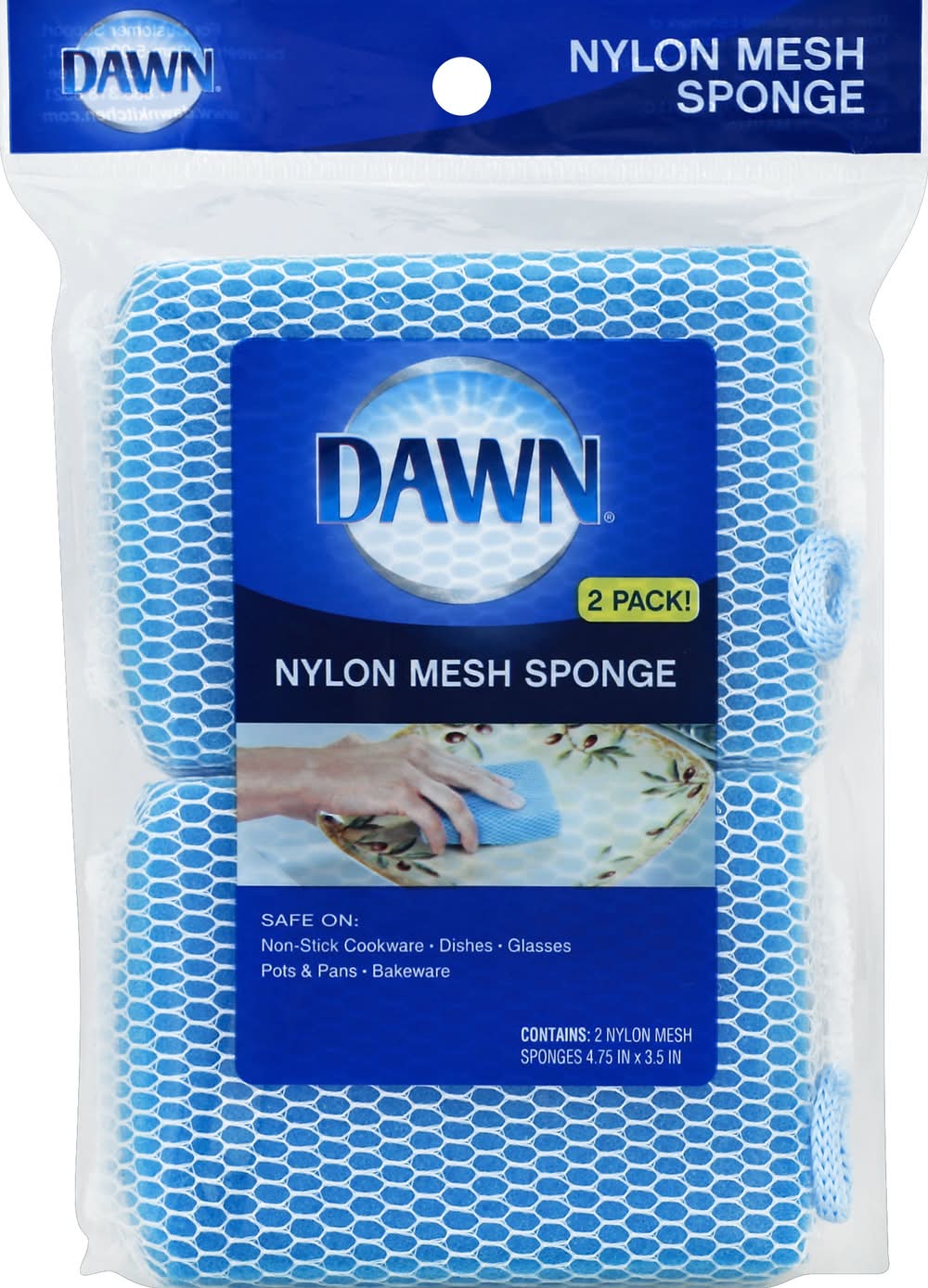 Dawn Nylon Mesh Sponge (2 ct)