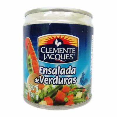 Clemente jacques ensalada de verduras (lata 220 g)