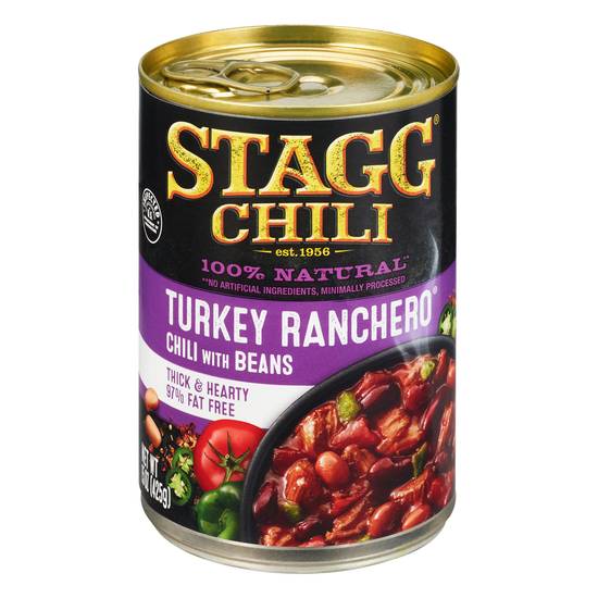 Stagg Chili Turkey Ranchero Chili With Beans