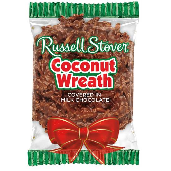 Order Russell Stover Milk Chocolate Coconut Wreath - 1 oz food online from Rite Aid store, Oceanside on bringmethat.com