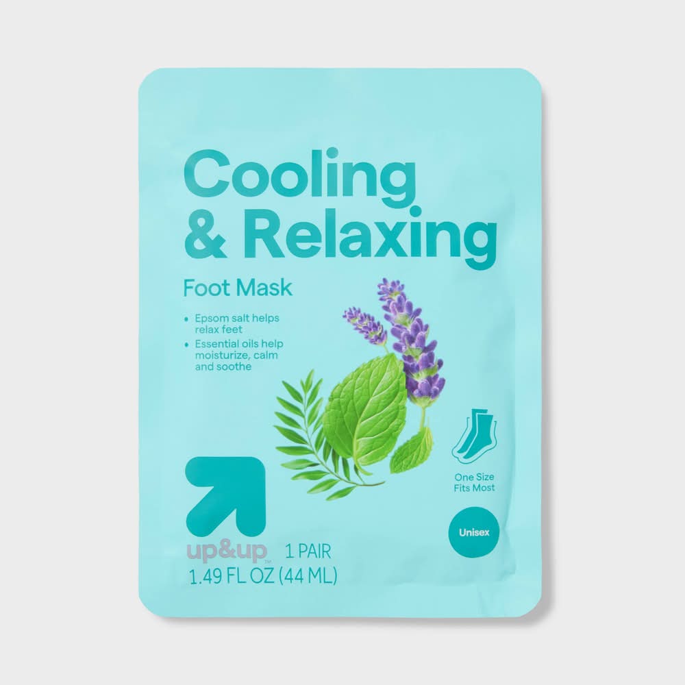 up&up Cooling & Relaxing Foot Mask (1.49 fl oz)